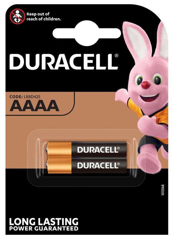 Duracell 2 stk. LR61 AAAA alkaline battery LR8D2425 DUR AAAA LR8D425 LR61
